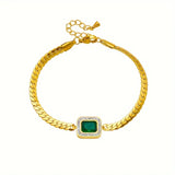 Joana Verdant Bracelet with Emerald