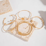 Elegant Knotted Bracelet Set