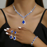 Set of Three Pieces of Bridal Jewellery