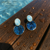 Dear Earrings | Sky and Ocean Floor