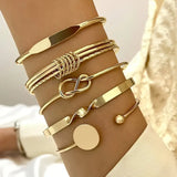 Elegant Knotted Bracelet Set