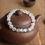 Confidence Pearl and Moonstone Bracelet