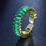 Gold and Emerald Ring