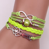 Retro Cupid's Bow Fashion Bracelet