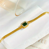 Joana Verdant Bracelet with Emerald