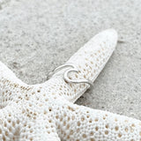 Silver Wave Ring
