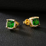 Carina Emerald Stone Earrings