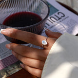 Bianca Ring with Moonstone