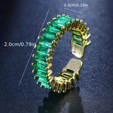 Gold and Emerald Ring