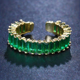 Gold and Emerald Ring