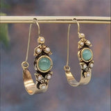 Retro Ethnic Style Pendant Earrings