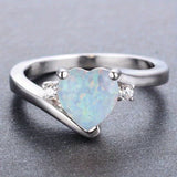 Star Ring with Moonstone