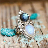Rita Ring with Moonstone