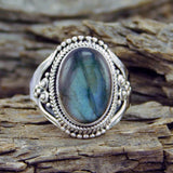 Anel Cristina Moonstone