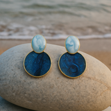 Dear Earrings | Sky and Ocean Floor