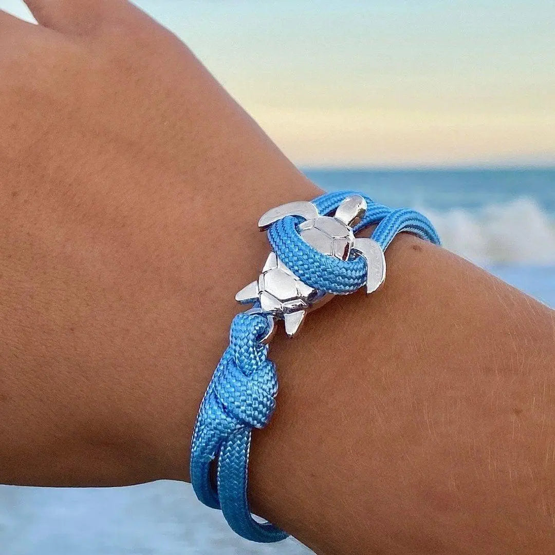 Handmade Bracelet with Sea Turtle