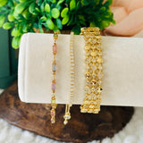 Isabella Bracelet with Multicoloured Stones