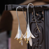 Flower Silver Earrings