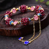 Garnet Stone Bracelet