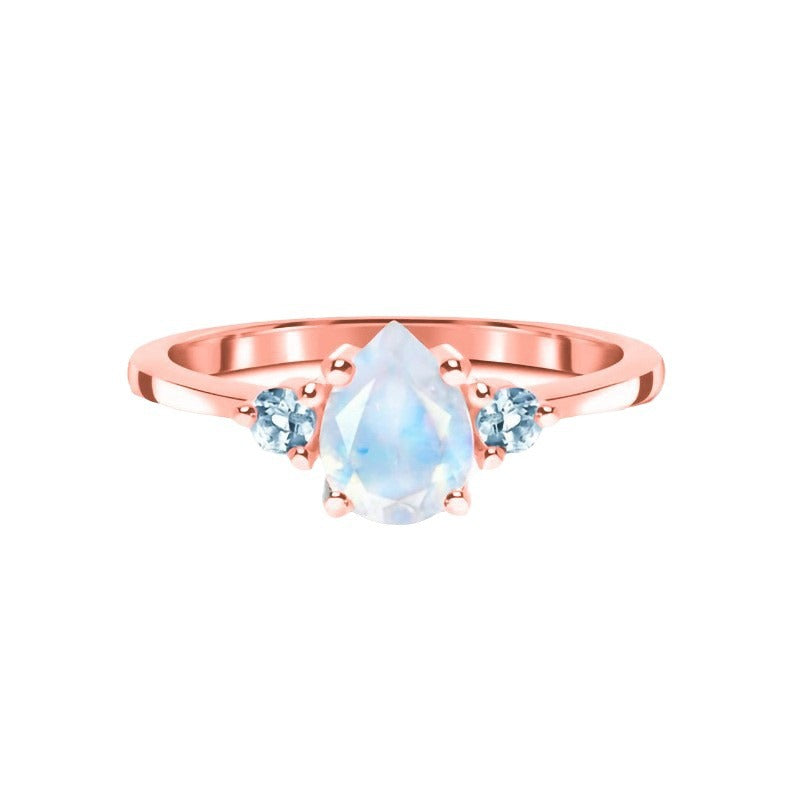 Louisa Ring with Moonstone