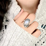 Elegant Moonstone Ring