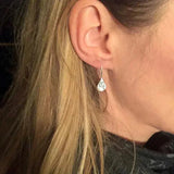 Dandelion Earrings in Silver