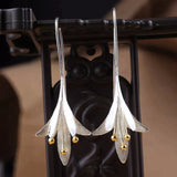 Flower Silver Earrings