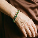 Golden and Green Bracelet