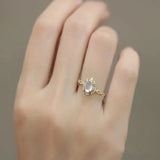 Mathilda Ring with Moonstone