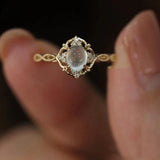 Mathilda Ring with Moonstone