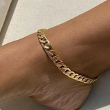 Ankle Bracelet with Chain for Beach Holidays