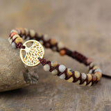 Tree of Life Jasper Bracelet