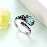 Manuela Ring with Moonstone