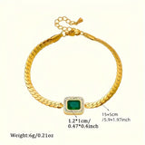 Joana Verdant Bracelet with Emerald