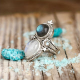 Rita Ring with Moonstone
