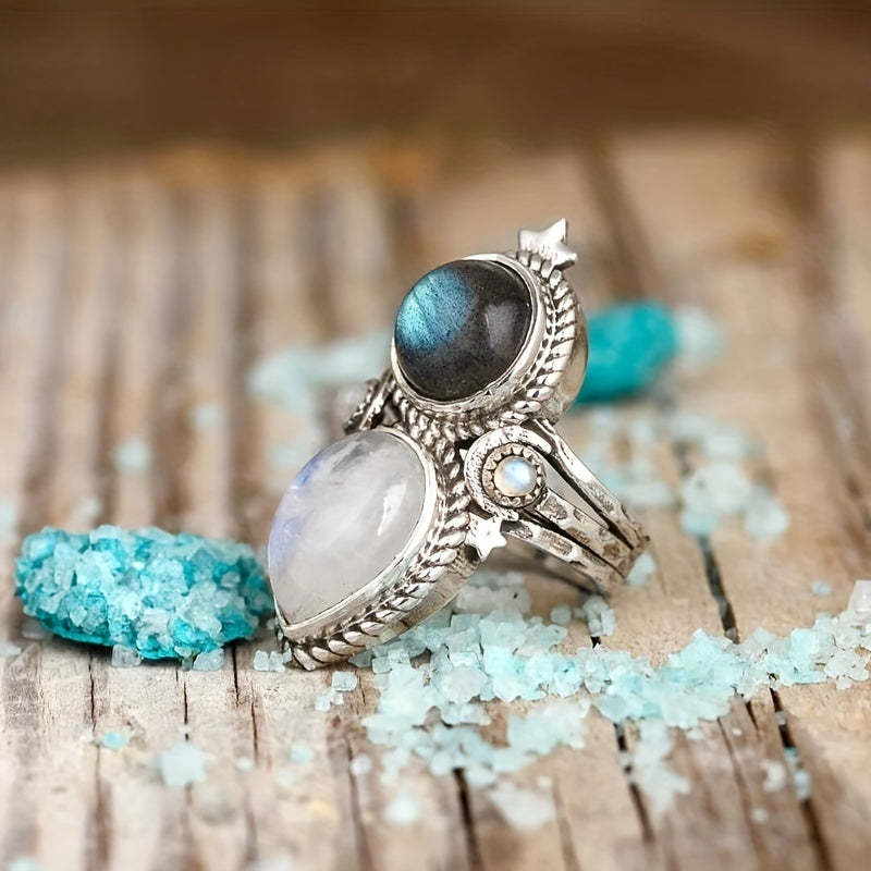 Rita Ring with Moonstone