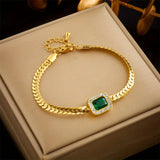 Joana Verdant Bracelet with Emerald