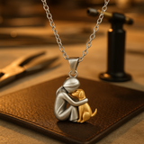 Hug Necklace with Pendant