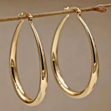 Vintage Gold Hoop Earrings