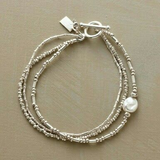 Vintage Pearl Bracelet Set