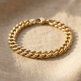 Antique Gold Estate Cuban Bracelet
